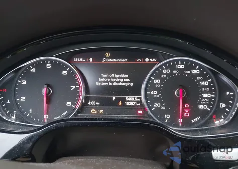 2015 Audi A8 L 3.0T z USA, uszkodzony, nr VIN WAU3GAFD0FN037440